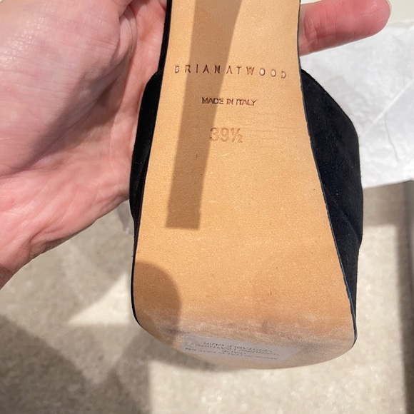 Brian Atwood platform open toe heels - Picture 10 of 10